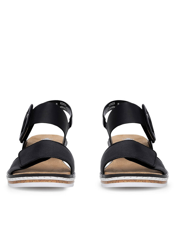 Rieker Rieker Sandali V3667-00 Nero