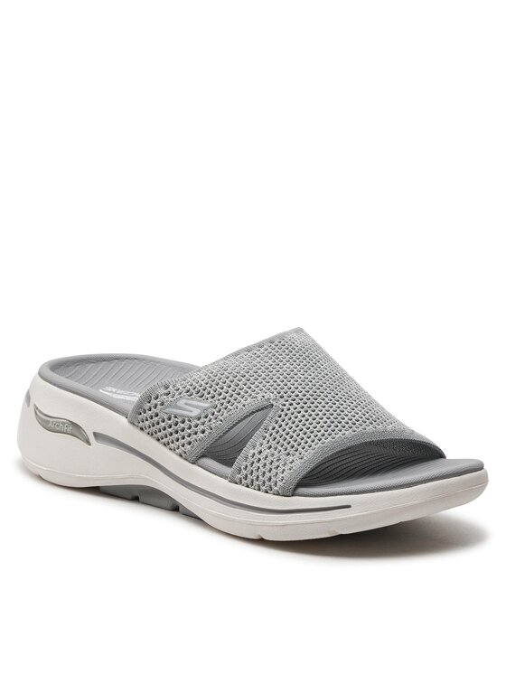 Skechers Skechers Pantoletten Go Walk Arch Fit Sandal-Joyful 140274/GRY Grau