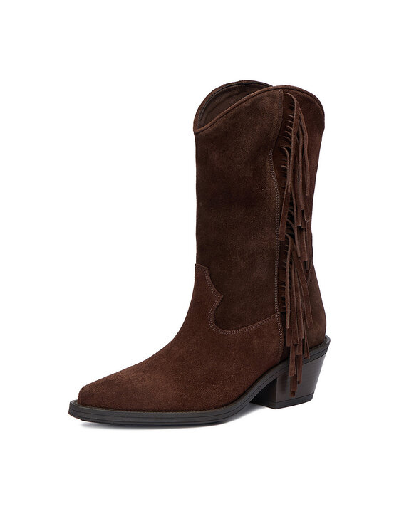 Badura Badura Stivali texani EO-CHANA-5036 Marrone