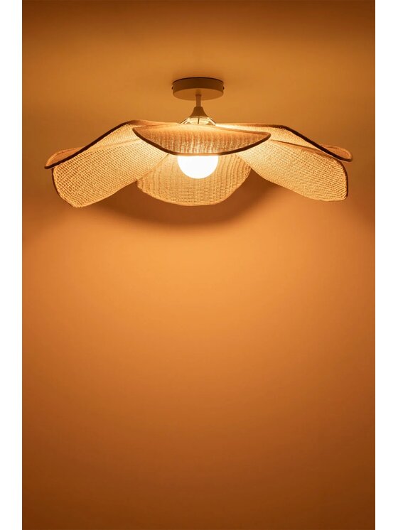 MIAhome MIAhome Lampa sufitowa Benavid Ø75 cm Kremowy