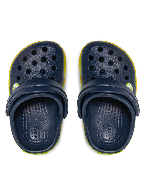 Crocs Crocs Klapki Crocband Clog K 204537 Granatowy