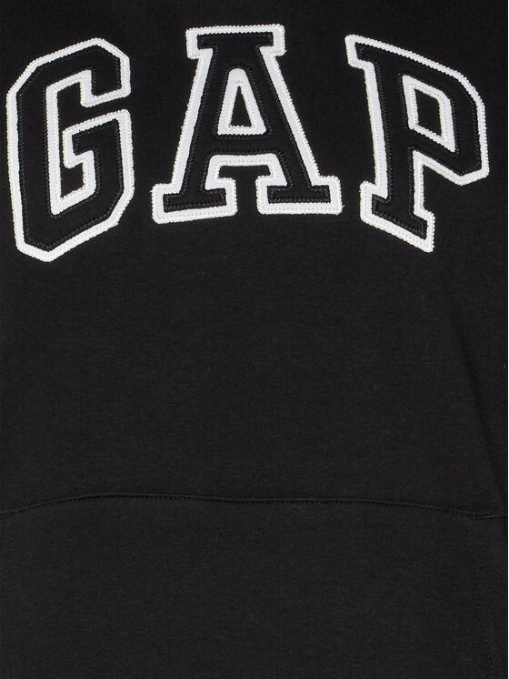 Gap Gap Bluză 463506-01 Negru Regular Fit