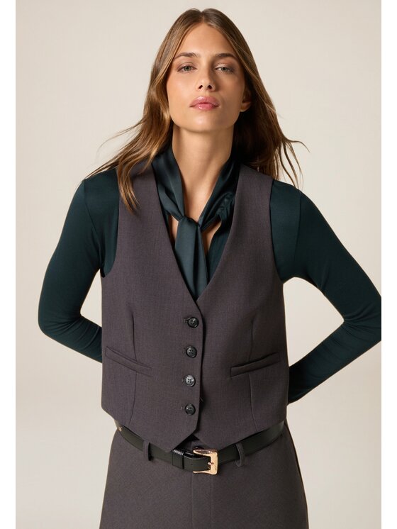 Oltre Oltre Giacca outdoor L010R000065N013 Grigio Slim Fit