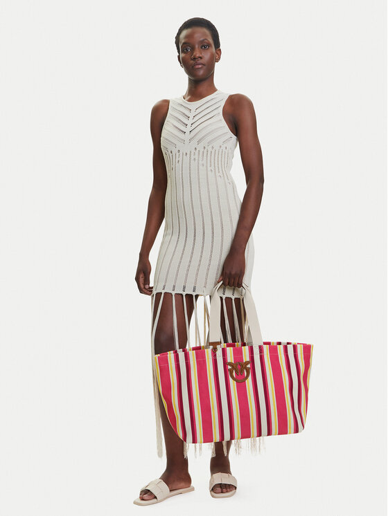 PINKO PINKO Geantă Shopping Bag Extra PE 25 PLTT 104754 A2G5 Roz