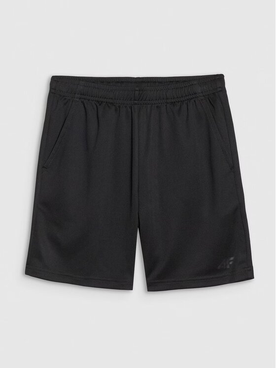 4F 4F Pantaloncini sportivi 4FJWSS25TFSHM0859-20S Nero Regular Fit