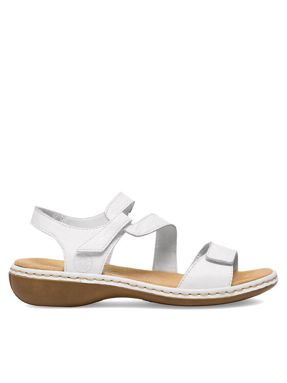 Rieker Rieker Sandali 659C7-80 Bela
