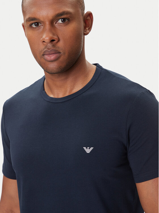 Emporio Armani Underwear Emporio Armani Underwear Komplet t-shirtów EM000391 AF14132 MB143 Granatowy Regular Fit