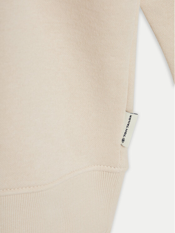 Tom Tailor Tom Tailor Суитшърт 1033194 Бежов Regular Fit