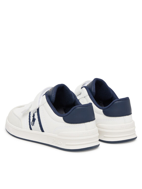 Polo Ralph Lauren Polo Ralph Lauren Sportcipők Heritage Court III T-Toe Ez RL03359102 Fehér
