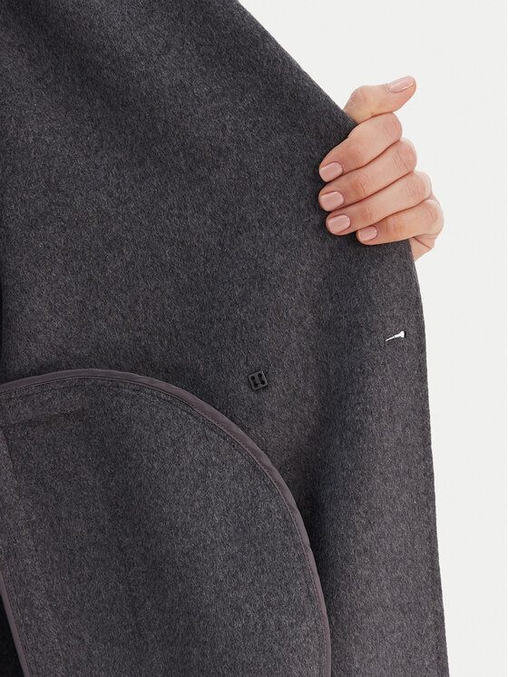ViCOLO ViCOLO Μάλλινο παλτό TF0003 Γκρι Regular Fit