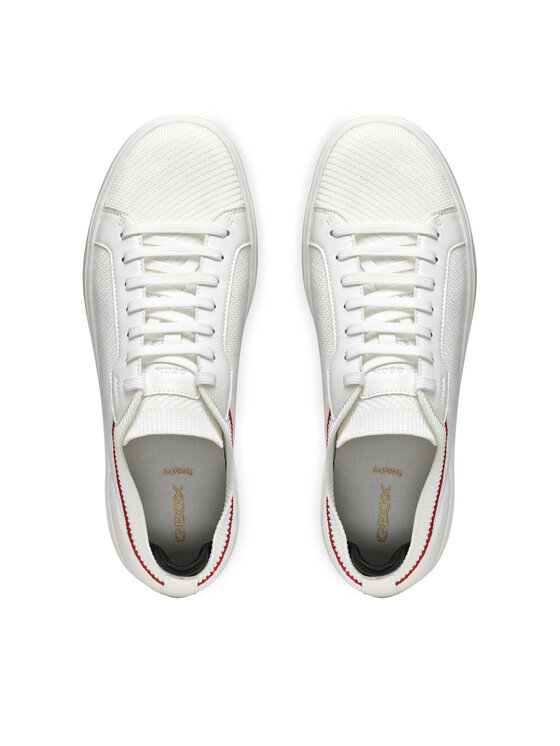 Geox Geox Sneakersy U Baltmoore U55LDD 06KBU C1000 Biały