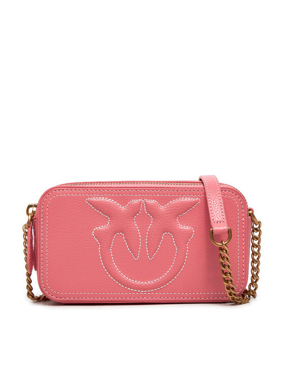 Pinko Geantă Pelle Bottalata 103799 Roz