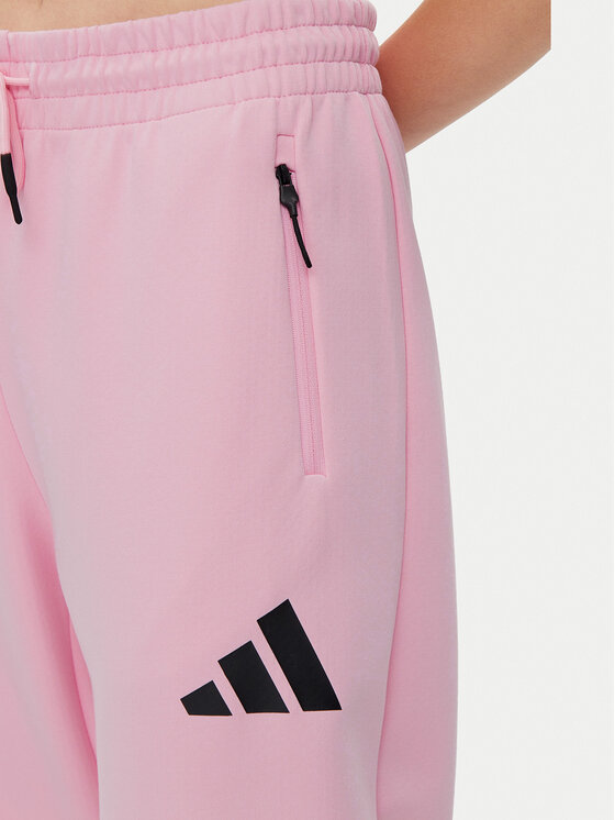 adidas adidas Donji dio trenerke Z.N.E. Barrel JC5410 Ružičasta Loose Fit