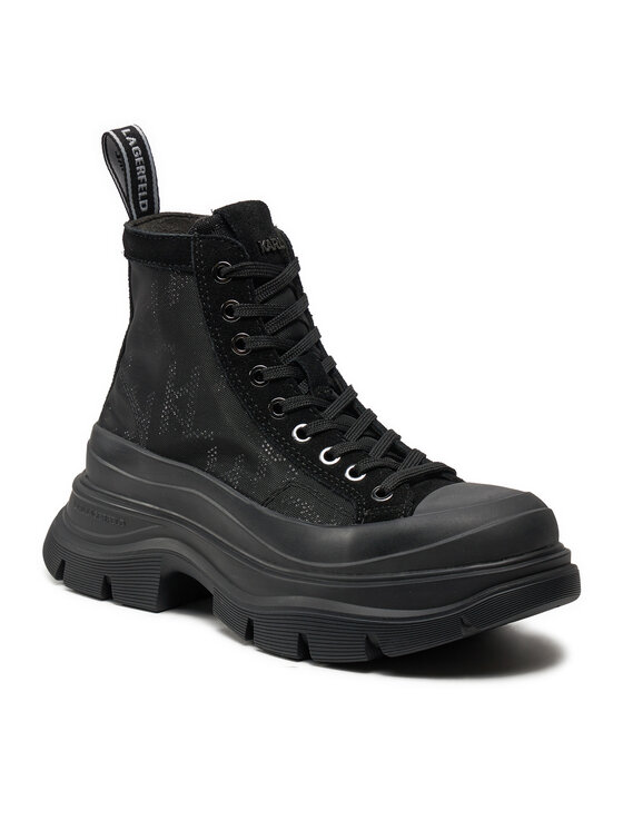 KARL LAGERFELD KARL LAGERFELD Laisvalaikio batai KL42959G Juoda