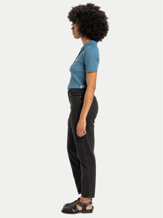 Quiksilver Quiksilver Jeans hlače Mom Denim EQWDP03026 Črna Mom Fit