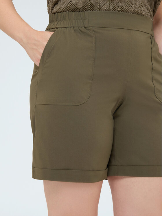 Fiorella Rubino Fiorella Rubino Pantaloni di tessuto P041L002399N035 Verde Regular Fit
