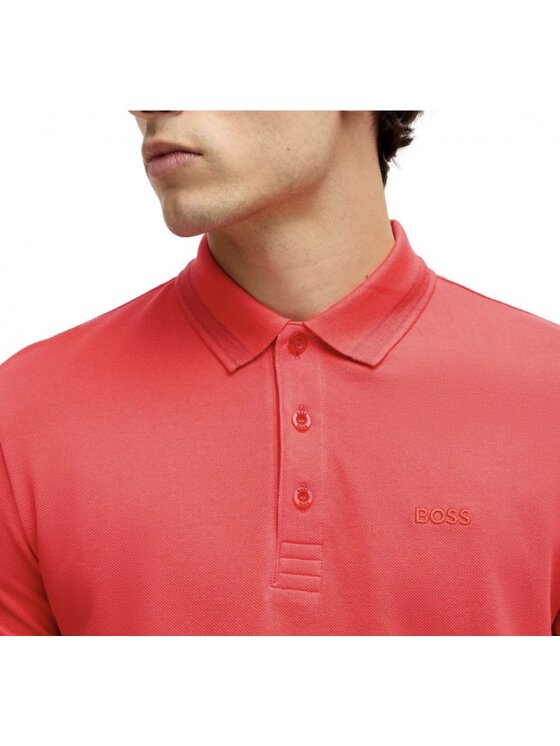 HUGO BOSS HUGO BOSS Polokošeľa Paddy 50469055 Červená Regular Fit
