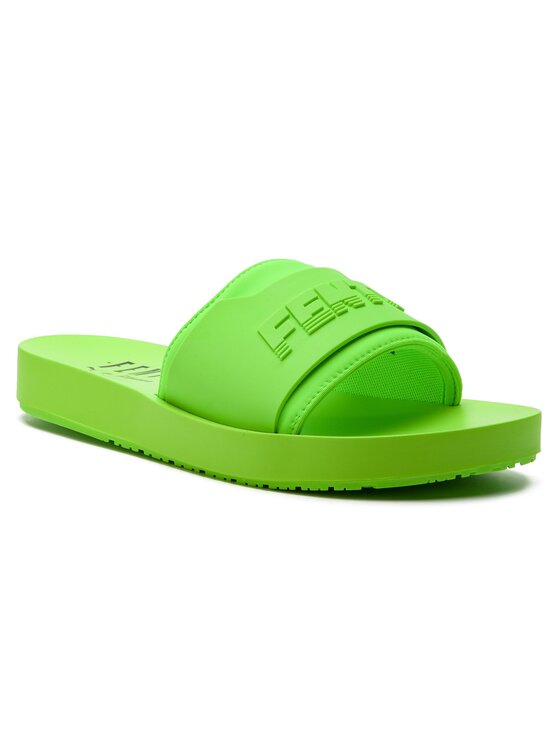 Puma fenty green on sale slides