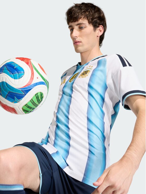 adidas adidas Koszulka techniczna Argentina 26 Home Authentic Jersey Biały Slim Fit