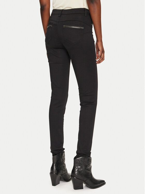 Morgan Morgan Jeans hlače 212-PACO Črna Slim Fit