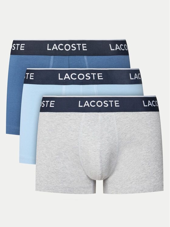 Komplet 3 par bokserek Lacoste