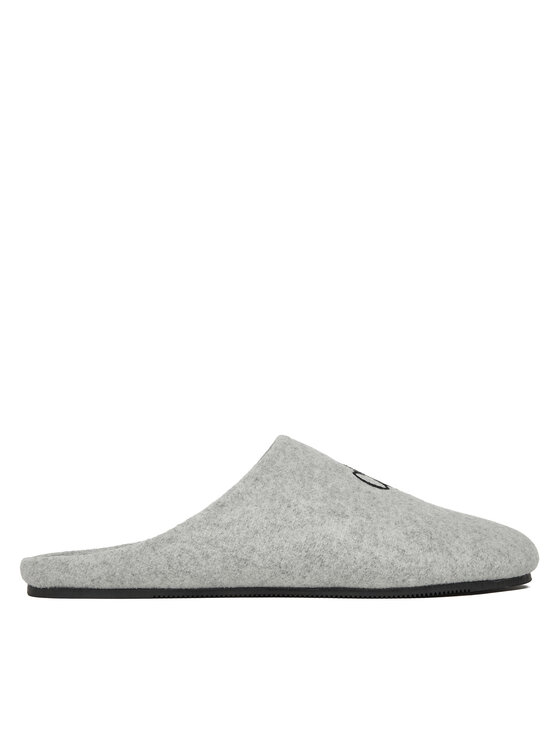 Calvin Klein Kapcie Home Slipper Mule HM0HM01931 Szary