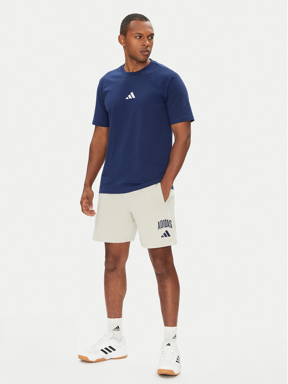adidas adidas Pantaloni scurți sport Collegiate JM1726 Bej Regular Fit