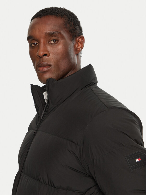 Tommy Hilfiger Tommy Hilfiger Μπουφάν πουπουλένιο MW0MW36666 Μαύρο Regular Fit