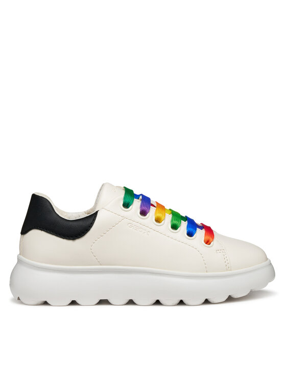 Geox Geox Snīkeri J Puffypop J55MRA 000BC C0653 S Balts