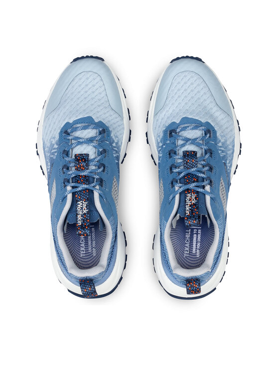 Jack Wolfskin Jack Wolfskin Sneakersy Prelight Pro Vent Low W 4064331 Niebieski