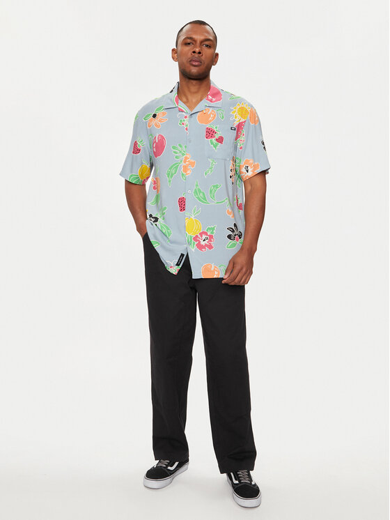 Vans Vans Πουκάμισο Calmosa Ss Woven VN000G7J Μπλε Regular Fit