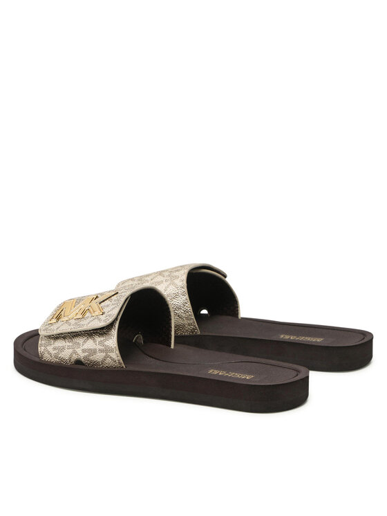 MICHAEL Michael Kors MICHAEL Michael Kors Шльопанці Mk Slide 40R2MKFA4B Золотий