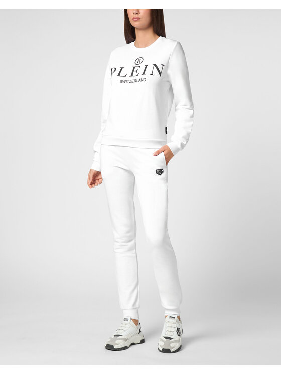 PHILIPP PLEIN PHILIPP PLEIN S dlhými rukávmi 9547 Biela Regular Fit