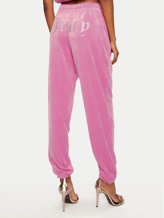 Juicy Couture Juicy Couture Donji dio trenerke Lilian JCWB121093 Ružičasta Regular Fit
