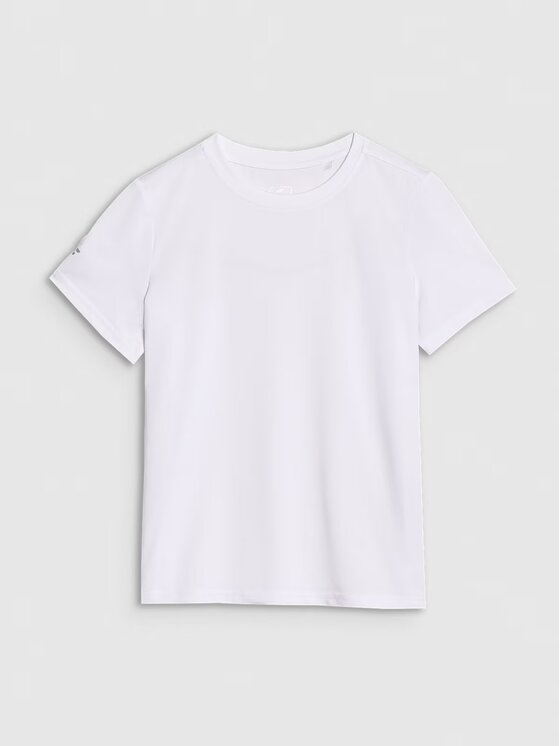 4F 4F Tričko 4FJWSS25TFTSM1438-10S Biela Regular Fit