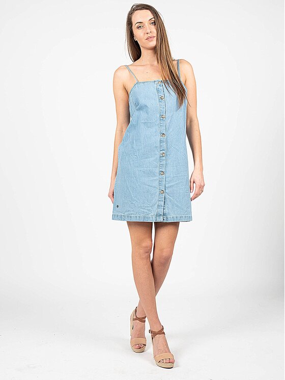 Pepe Jeans Pepe Jeans Sukienka codzienna PL953068 | Sunny Niebieski Regular Fit