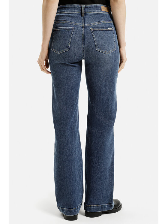Cross Jeans Cross Jeans Jeansy H 464-007 Niebieski Wide Leg