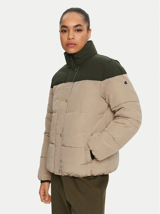 Champion Champion Зимно яке 117574 Бежов Custom Fit