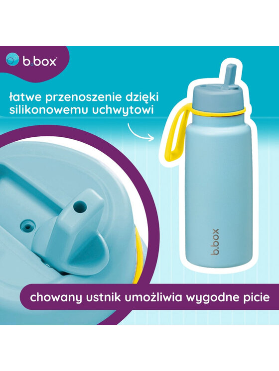 b.box b.box Butelka termiczna butelka termiczna Turkusowy