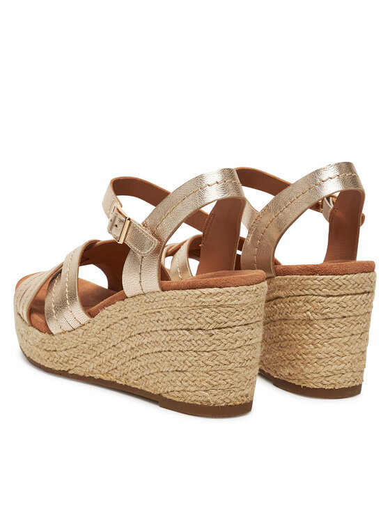 Clarks Clarks Espadrile Sabina Strap 26181463 Zlatna