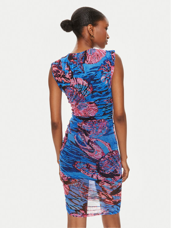 PINKO Pinko Abito da cocktail Androgeo Abito 103224 A1OB Blu Slim Fit