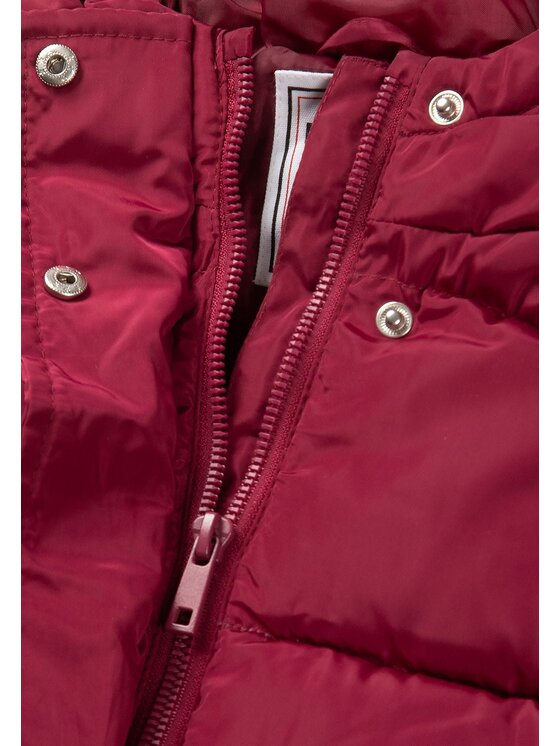 minoti minoti Kurtka zimowa 32COAT186 Bordowy Longline Fit