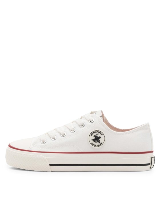 Beverly Hills Polo Club Beverly Hills Polo Club Sneakers aus Stoff WP40-OG-31-1 Weiß