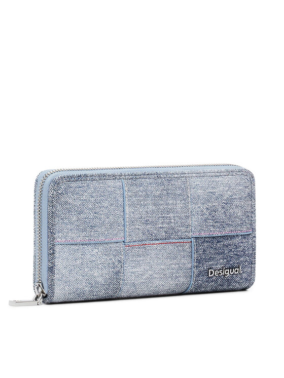 Desigual Desigual Μεγάλο Πορτοφόλι Γυναικείο 25SAYP49 Γκρι