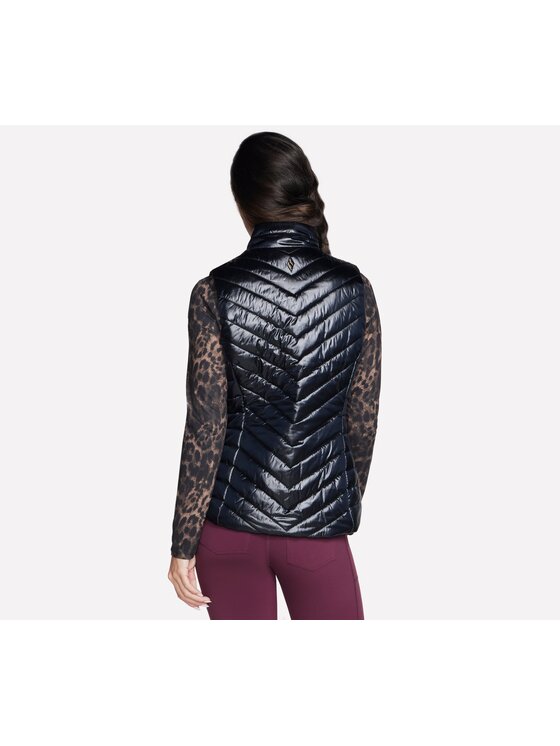 Skechers Skechers Gilet JA151-BLK Nero Regular Fit