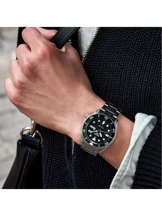 Seiko Seiko Zegarek 4954628232076 Srebrny
