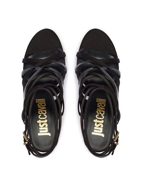 Just Cavalli Just Cavalli Sandali 80RA3S50 ZSE62 Črna