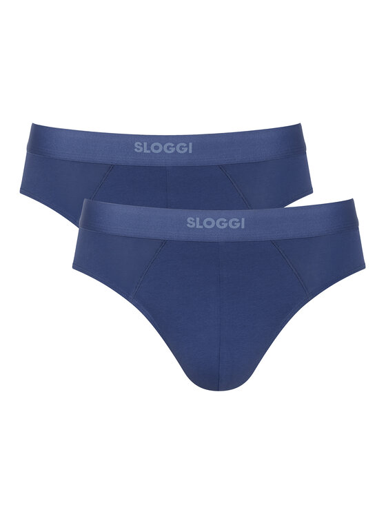 Sloggi Sloggi Komplet slipów 10222378 Niebieski
