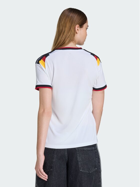 adidas adidas Koszulka techniczna Germany 26 Home Jersey Biały Regular Fit