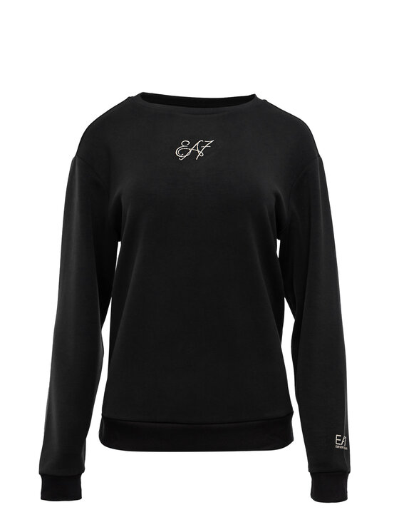 EA7 Emporio Armani EA7 Emporio Armani Bluza 6LTM08-TJDCZ-1200 Czarny Regular Fit